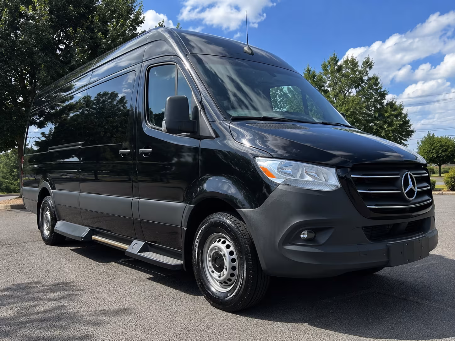 Buffalo School Event Transportation party bus exterior