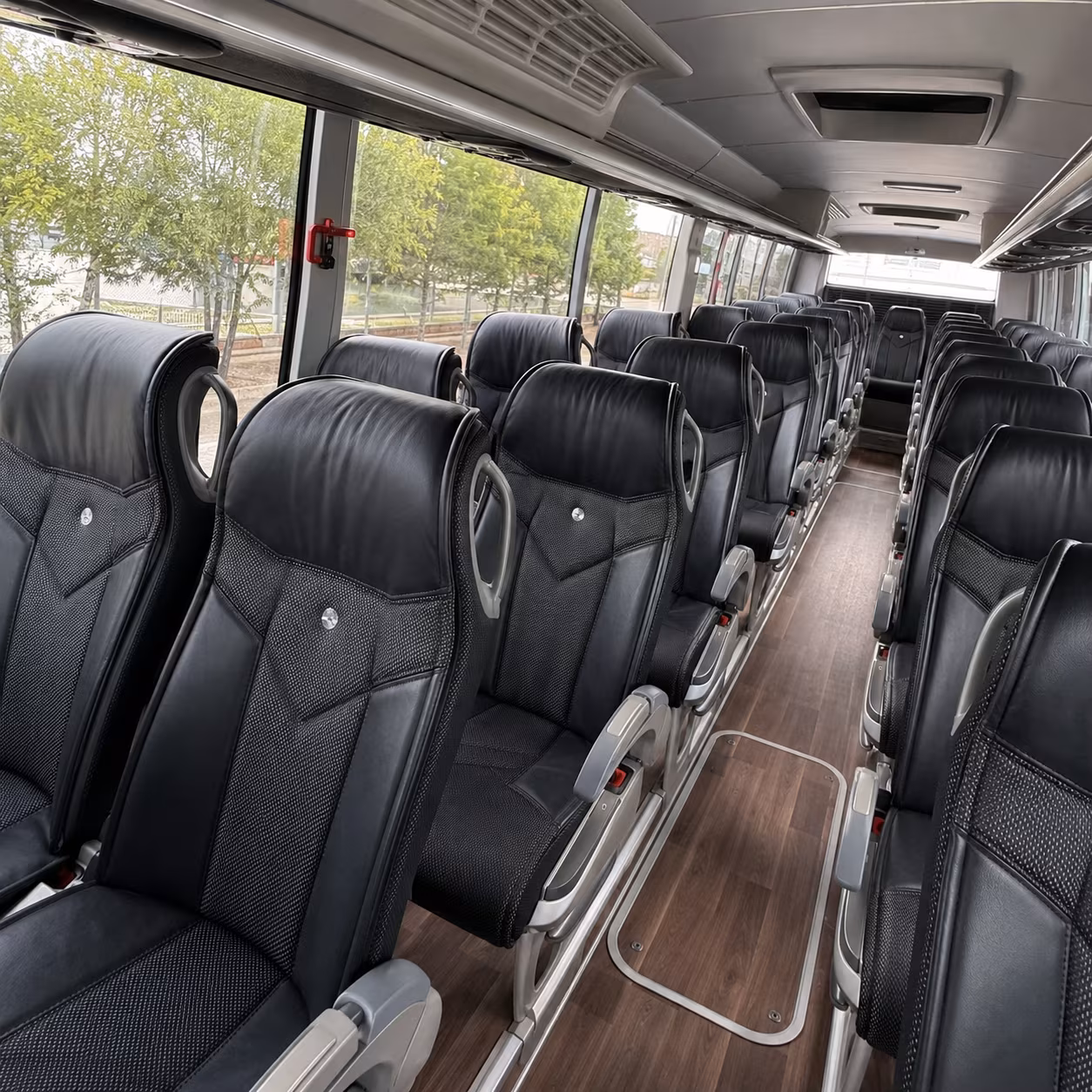 Buffalo School Event Transportation party bus exterior